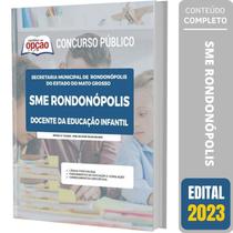 Apostila Sme Rondonópolis Mt 2023 Docente Da Educação