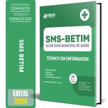 Apostila Sms Betim Mg 2024 - Técnico Em Enfermagem - Nova Concursos