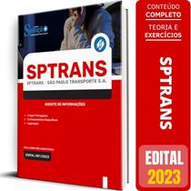Apostila Sptrans 2023 - Agente De Informações - Editora Solucao