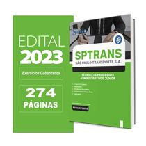 Apostila SPTrans Técnico de Processos Administrativos Júnior - Ed. Solução