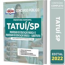 Apostila Tatuí Sp Professor De Educação Básica 1 Substituto