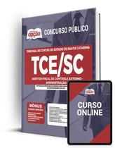 Apostila TCE-SC - Auditor Fiscal de Controle Externo - Administração - Apostilas Opção