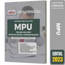 Apostila Técnico Do Mpu 2023 Especialidade Administração