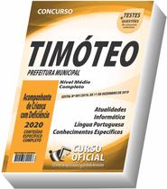 Apostila Timóteo - Acompanhante De Criança Com Deficiência