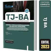 Apostila Tj Ba - Comum As Especialidades De Analista - Editora Solucao