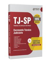 Apostila Tj-Sp 2023 - Escrevente Técnico Judiciário - Editora nova concursos