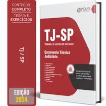 Apostila Tj Sp 2024 - Escrevente Técnico Judiciário