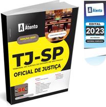 Apostila TJ SP Tribunal de Justiça de São Paulo - Oficial de Justiça 2023 - Atento