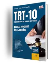 Apostila TRT-10 2024 - Analista Judiciário - Área: Judiciária - Apostilas Opção