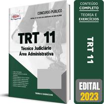 Apostila Trt 11 2023 Técnico Judiciário Área Administrativa