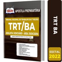 Apostila Trt Ba - Analista Judiciário - Área Judiciária