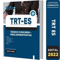Apostila Trt Es - Técnico Judiciário - Administrativa - Editora Solucao