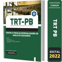 Apostila Trt Pb Comum A Todas As Especialidades De Analista