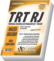 Apostila TRT RJ Analista Judiciário Área Judiciária Conhecimentos Específicos