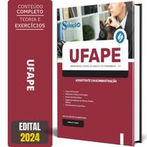 Apostila Ufape Pe 2024 - Assistente Em Administração