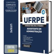 Apostila Ufrpe 2024 - Assistente Em Administração