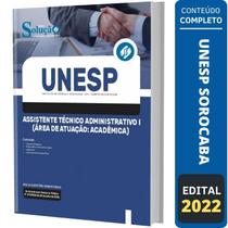 Apostila Unesp (Campus Sorocaba) - Assistente Área Acadêmica