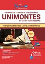 Apostila Unimontes 2019 Técnico Universitário Administrativo