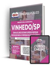 Apostila Vinhedo SP 2022 Comum aos Cargos de Ensino Superior