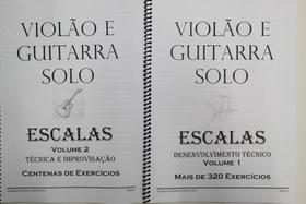 Apostilas Violão e Guitarra 2 Volumes 200 Páginas Escalas