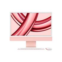 Apple iMac Tela Retina 4.5K de 24": Apple M3 com CPU de 8 núcleos, GPU de 10 núcleos, 512 GB - Rosa