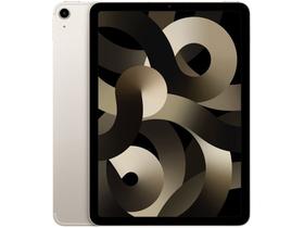 Apple iPad Air 10,9” 5ª Geração Wi-Fi + Cellular - 256GB Estelar