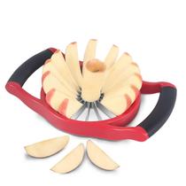 Apple Slicer Newness 13 cm de aço inoxidável extra grande com 16 fatias Apple Slicer Newness 13 cm de aço inoxidável extra grande com 16 fatias