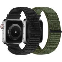 Apple Watch compatível com nylon Sport Loop Band WollIle 38-49 mm