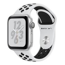 Apple Watch Nike+, 40 mm, Alumínio Prata, Pulseira Esportiva Nike Preto/Cinza e Fecho Clássico - MU6H2BZ/A