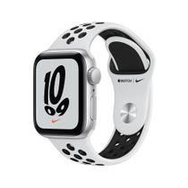 Apple Watch Nike Se Gps Cellular 40mm Caixa Cinza De Aluminio Pulseira Esportiva Platina/preto