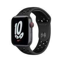 Apple Watch Nike Se Gps Cellular 44mm Caixa Cinza-Espacial De Aluminio Pulseira Esportiva Cinza
