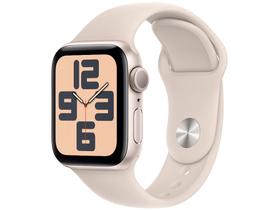 Apple Watch SE GPS Caixa Estelar de Alumínio 40mm Pulseira Esportiva Estelar M/G