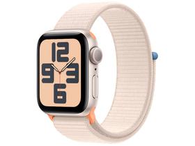 Apple Watch SE GPS Caixa Estelar de Alumínio 40mm Pulseira Loop Esportiva Estelar (Neutro em Carbono)