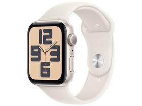 Apple Watch SE GPS Caixa Estelar de Alumínio 44mm Pulseira Esportiva Estelar M/G