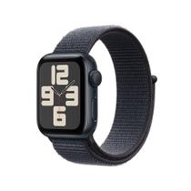 Apple Watch SE GPS Caixa meia-noite de alumínio 40 mm Pulseira loop esportiva tinto
