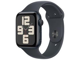 Apple Watch SE GPS Caixa Meia-noite de Alumínio 44mm Pulseira Esportiva Meia-noite M/G