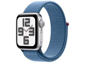 Apple Watch SE GPS Caixa Prateada de Alumínio 40mm Pulseira Loop Esportiva Azul-inverno (Neutro em Carbono)