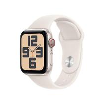 Apple Watch SE GPS + Cellular Caixa estelar de alumínio 40 mm Pulseira esportiva estelar P/M