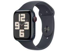Apple Watch SE GPS + Cellular Caixa Meia-noite de Alumínio 44mm Pulseira Esportiva Meia-noite M/G