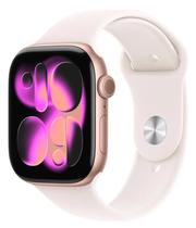 Apple.Watch.Series 11 GPS Caixa cor de ouro rosa de alumínio 46mm M.G