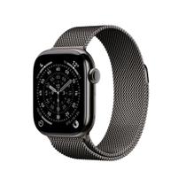 Apple Watch Series 11 GPS + Cellular - Caixa ardósia de titânio 42 mm - Pulseira ardósia estilo milanês