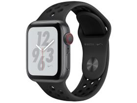 Apple Watch Series 4 (GPS + Cellular) 40mm - Caixa Cinza-espacial Pulseira Esportiva Nike