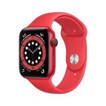 Apple Watch Series 6 Cellular + GPS, 44 mm, (PRODUCT)RED, Puls. Esportiva (PRODUCT)RED M09C3BE/A