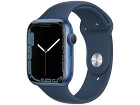 Apple Watch Series 7 45mm Caixa Azul