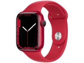 Apple Watch Series 7 45mm GPS Caixa (PRODUCT)RED - Alumínio Pulseira Esportiva