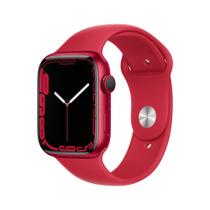 Apple Watch Series 7 (GPS, 45mm) - Caixa de Alumínio (PRODUCT)RED - Pulseira esportiva (PRODUCT)RED