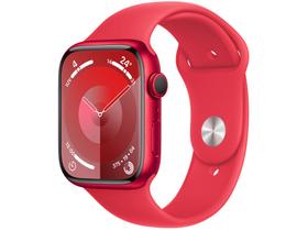 Apple Watch Series 9 GPS Caixa (PRODUCT)RED de Alumínio 45mm Pulseira Esportiva (PRODUCT)RED M/G
