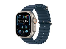 Apple Watch Ultra 2 GPS + Cellular Caixa de Titânio de 49mm Pulseira Oceano Azul