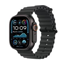 Apple Watch Ultra 2 GPS + Cellular Caixa preta de titânio de 49 mm Pulseira Oceano preta