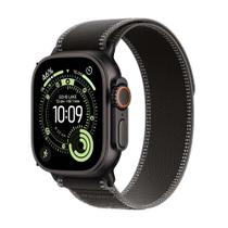 Apple Watch Ultra 3 GPS + Cellular - Caixa preta de titânio 49 mm - Pulseira loop Trail preta/carvão M/G Apple Watch Ultra 3 GPS + Cellular - Caixa preta de titânio 49 mm - Pulseira loop Trail preta/carvão M/G